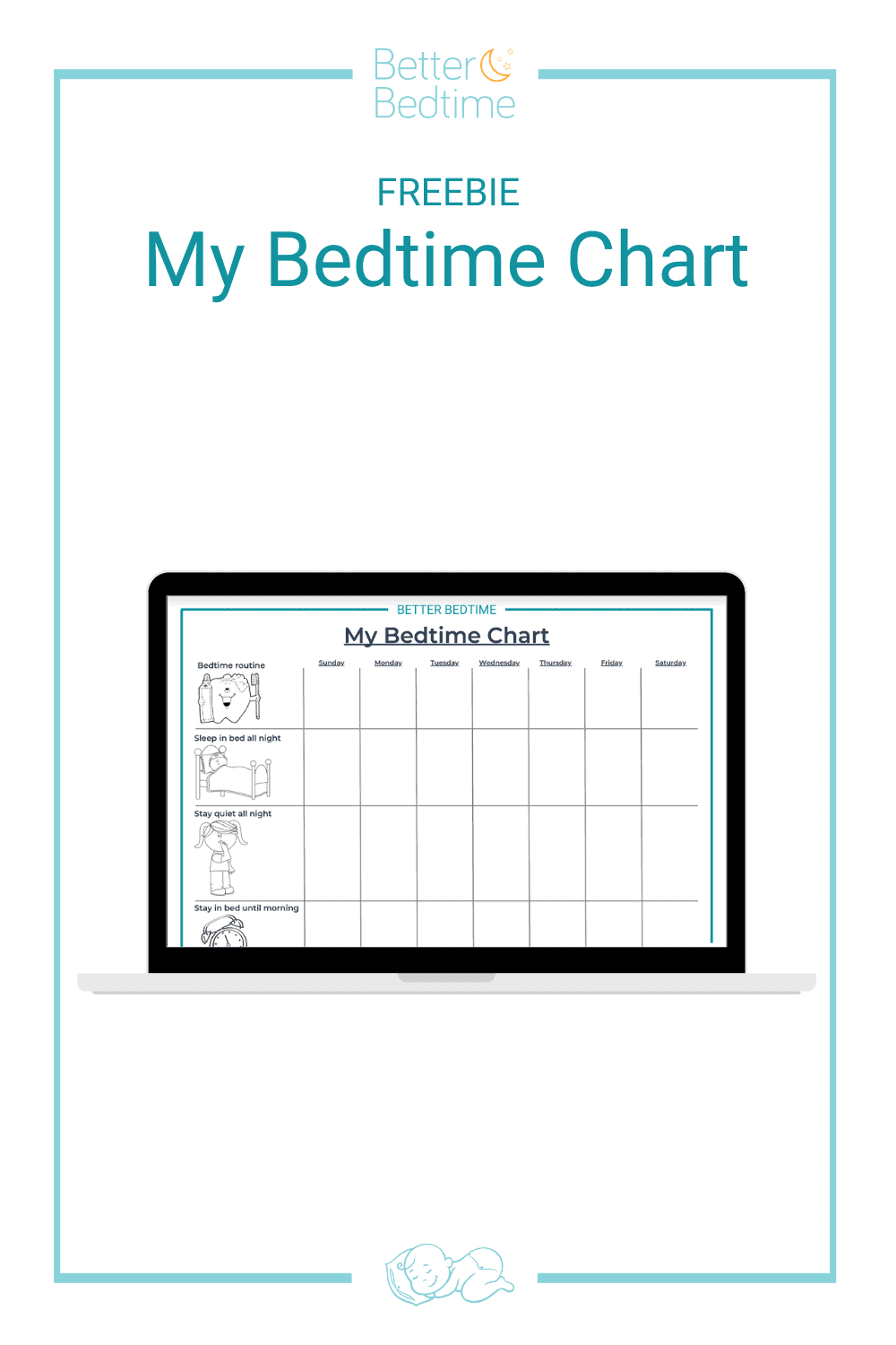 FREEBIE: My Bedtime Chart