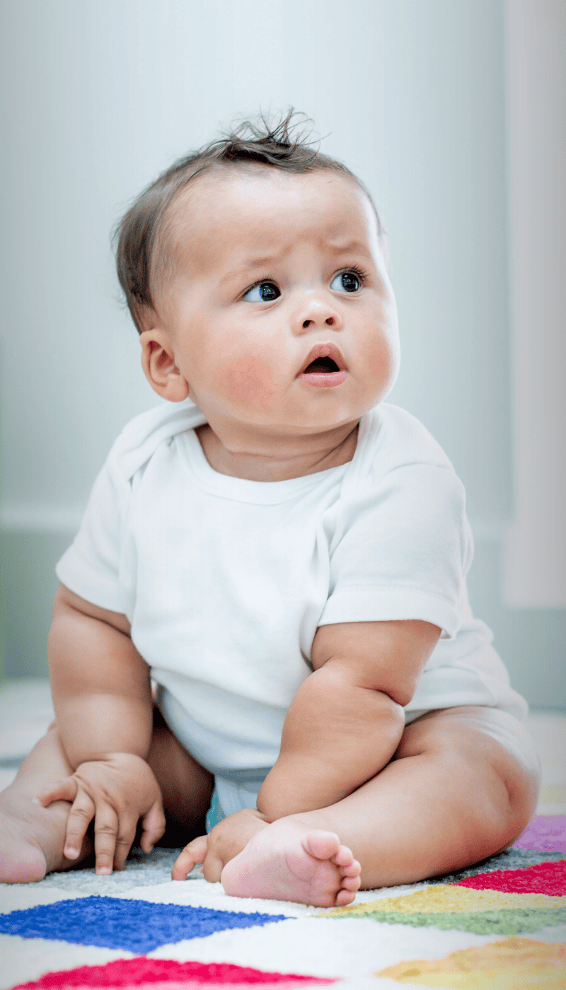 baby at daycare