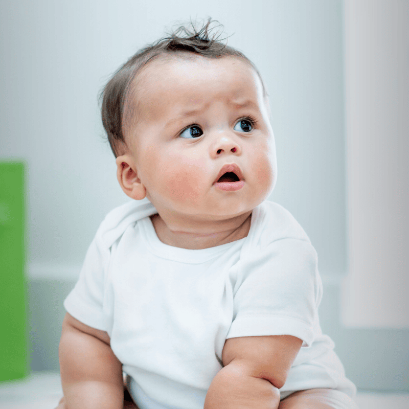 baby at daycare